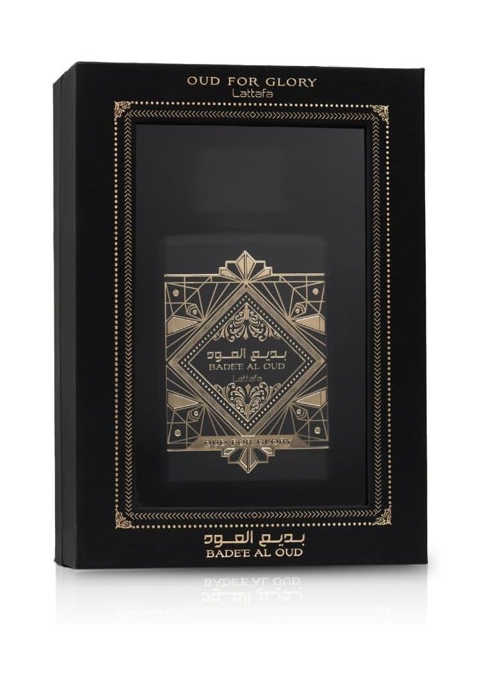 Lattafa Oud For Glory Badee Al Oud Eau De Parfum 100 ml - Image 4
