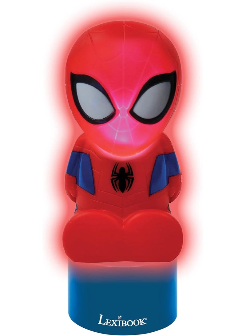 Lexibook Spiderman Night Light With Speaker - Image 1