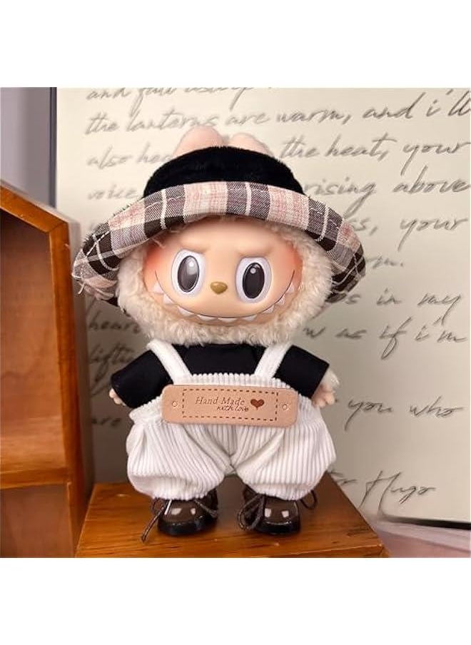 Arabest Labubu Clothes, Labubu Doll Accessories, Labubu Outfit Set Suitable for 17cm Doll, Clothes for Labubu Keychain, Stylish Labubu Outfit Replacement  - Image 2