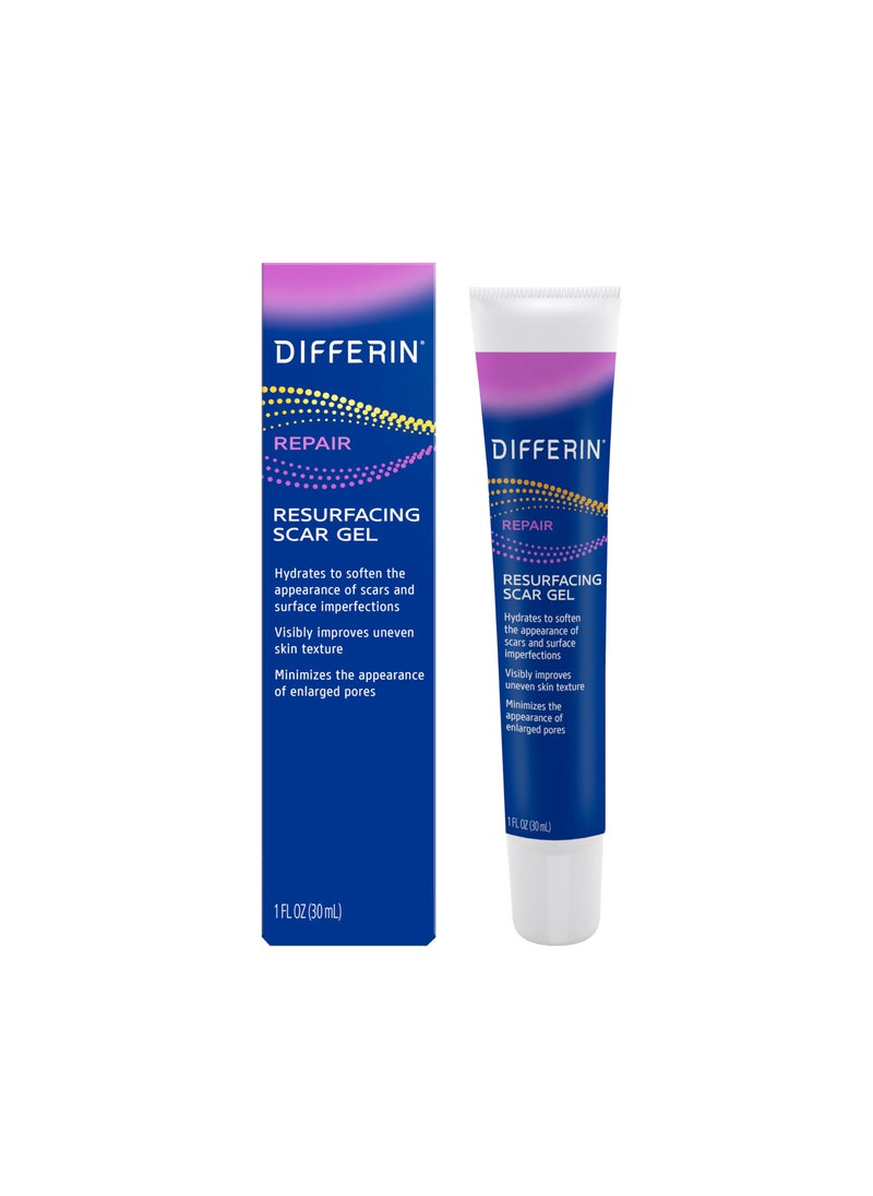 differin Differin Gel Acne Scar Spot Treatment for Face, Resurfacing Scar Gel, Gentle Skin Care for Acne Prone Sensitive Skin, 1 Oz (Packaging May Vary) 