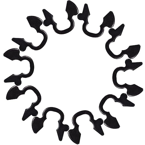 BEONEO 4l60e 4l80e For Chevy Silverado Shift Cable Clip Chevrolet Tahoe Impala GM GMC Sierra Gearbox Transmission Shifter Cable Retainer Clips E-Clip Metal With Black Coating Allison 4l60e 10PCS - Image 5