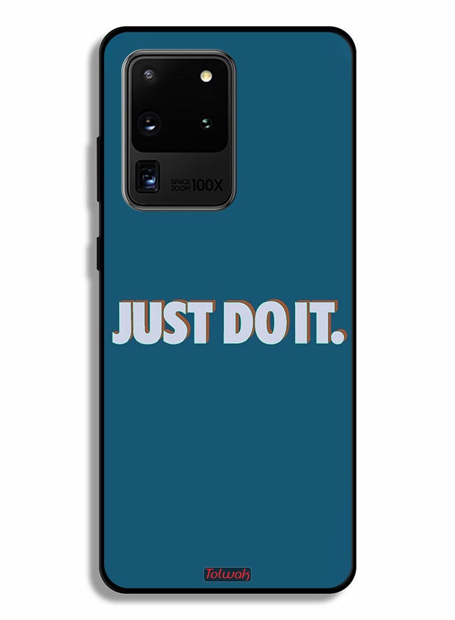 Tolwak Samsung Galaxy S20 Ultra Protective Case Cover Just Do It - Image 1