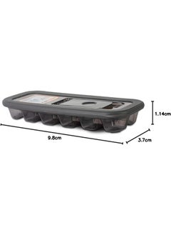 Generic Plastic Ice Mold Sealed Ice Cube -Transparent Grey  - Image 5