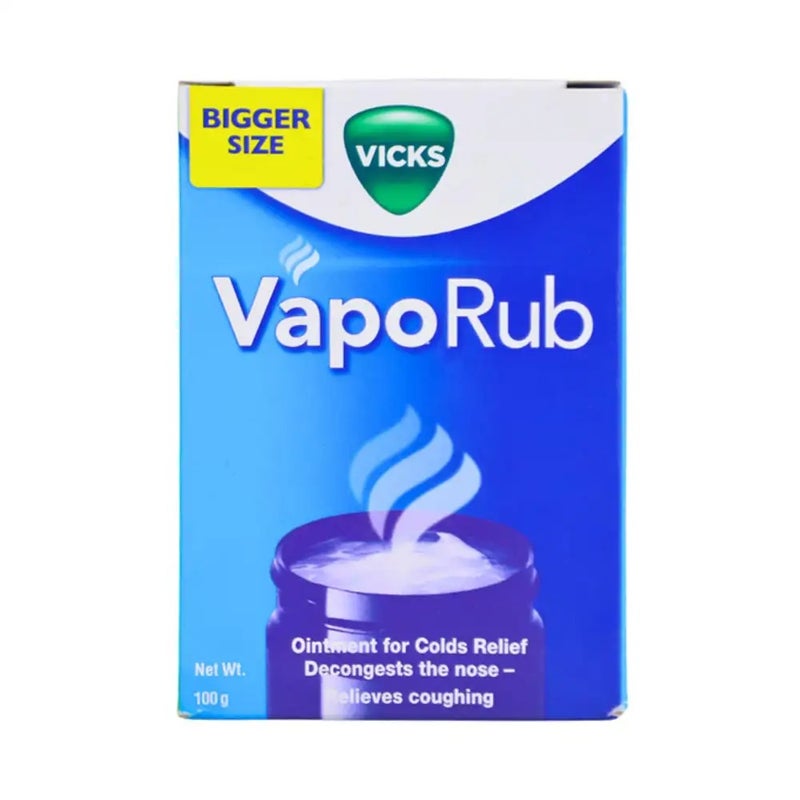 Vicks Vapo Rub Ointment For Cold Relief Bigger Size- 100gms - Image 1