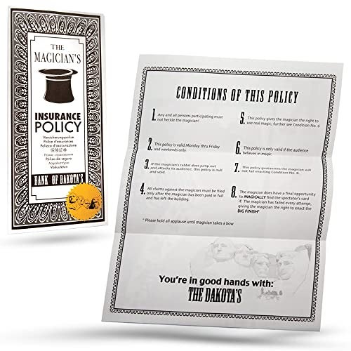 Magic Makers Ultimate Magician's Insurance Policy Trick - Image 2