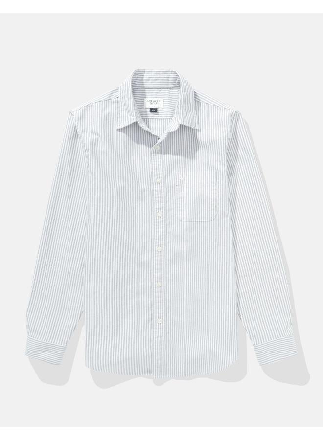 American Eagle AE Everyday Oxford Button-Up Shirt - Image 3