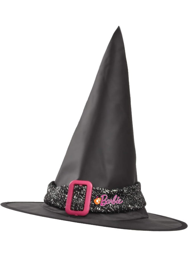 Ciao زي ساحرة باربي الجذاب للفتيات من 8-10 سنوات | زي باربي هالوين المرخص | يتضمن الفستان والقبعة - Image 2