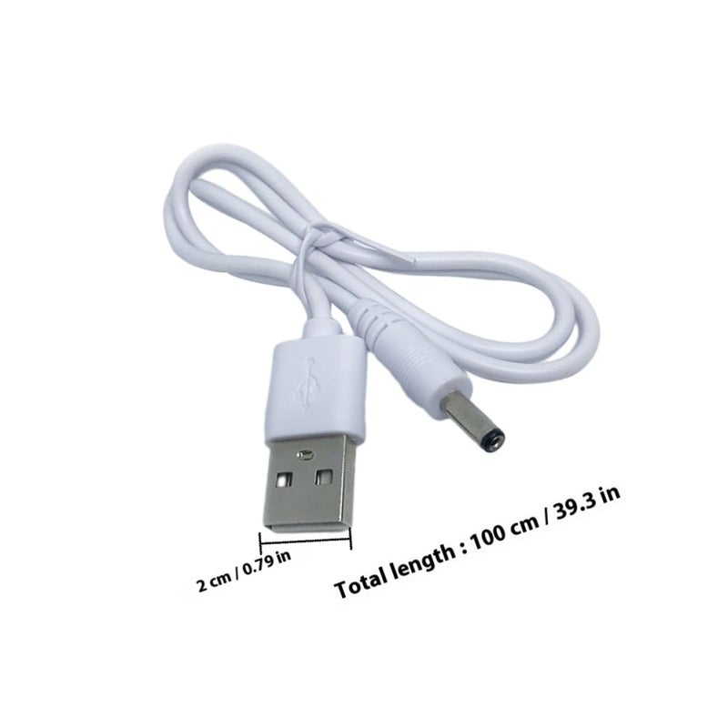 كابل شحن USB إلى DC من KOMBIUDA، عدد 2 قطعة، بقطر 3.5×1.35 مم، مناسب لشاحنات المنزل ويمكن استخدامه في الأغراض المنزلية. - Image 2