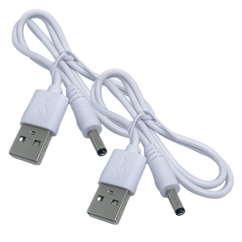 كابل شحن USB إلى DC من KOMBIUDA، عدد 2 قطعة، بقطر 3.5×1.35 مم، مناسب لشاحنات المنزل ويمكن استخدامه في الأغراض المنزلية. - Image 1