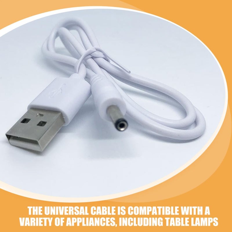 كابل شحن USB إلى DC من KOMBIUDA، عدد 2 قطعة، بقطر 3.5×1.35 مم، مناسب لشاحنات المنزل ويمكن استخدامه في الأغراض المنزلية. - Image 4