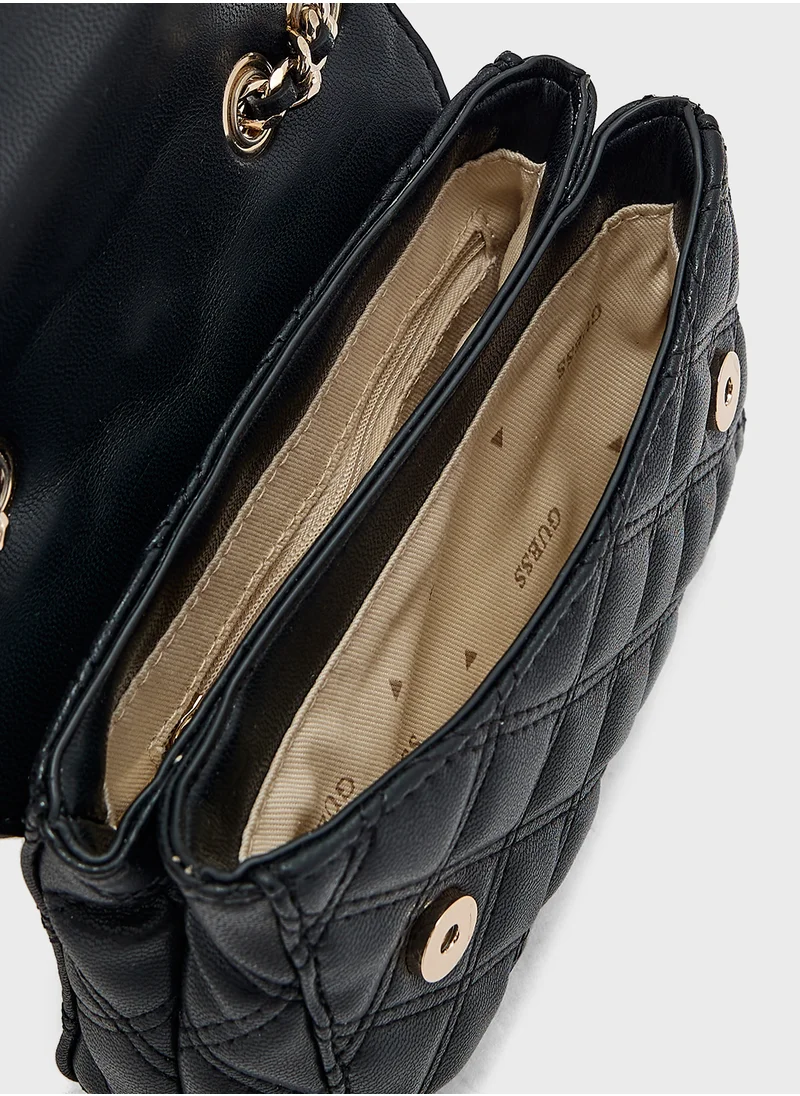 GUESS Giully Mini 2 Comp Crossbody