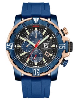 T5 T5 Men's Chronograph Silicone strap Watch  - Image 1