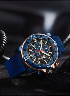 T5 T5 Men's Chronograph Silicone strap Watch  - Image 2