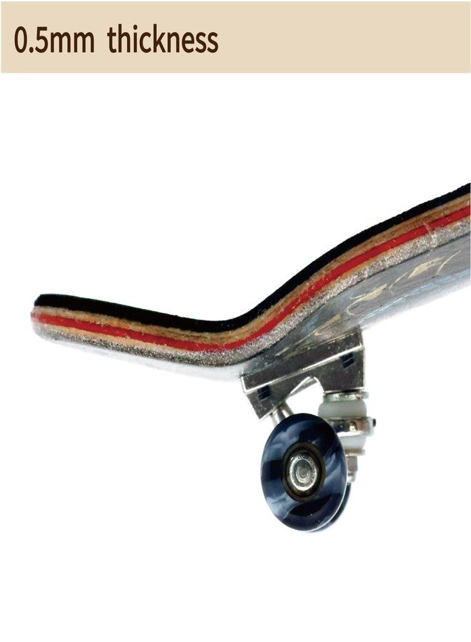 RACOFSB 0.5mm Thickness Fingerboard Foam Grip Tape 12 Pcs, Finger Skateboard Griptape 40mmX110mm (12) - Image 4