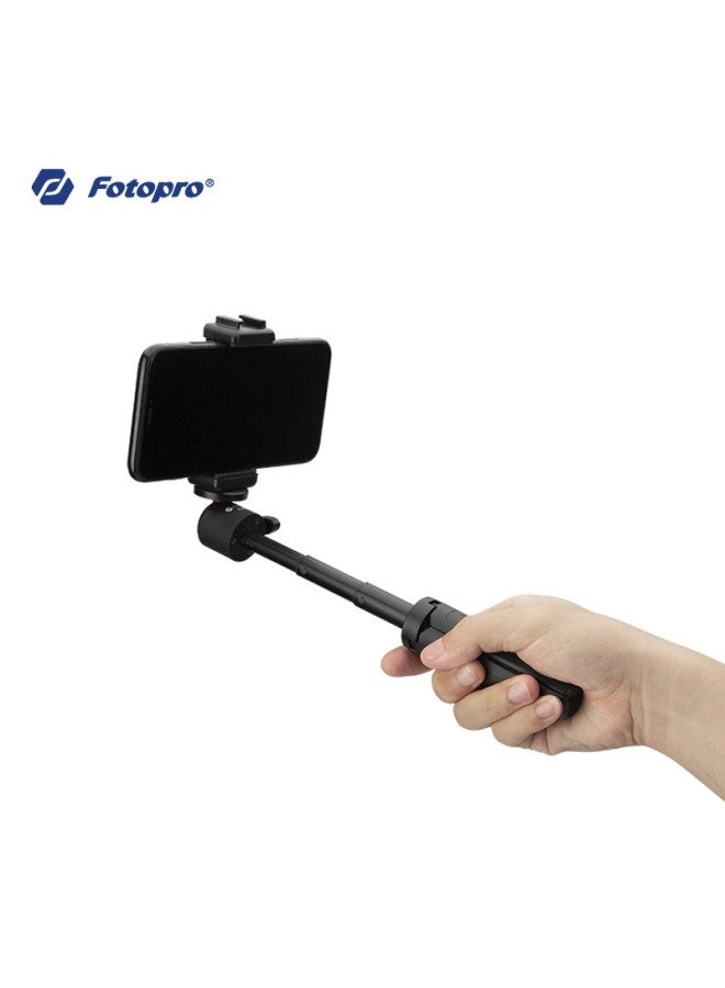 Fotopro Fotopro Tl-601 Portable Mini Camera Mirrorless Tripod, Phone Desktop Stand, Vlog Extendable Selfie Stick, Phone Tripod, Black  - Image 5