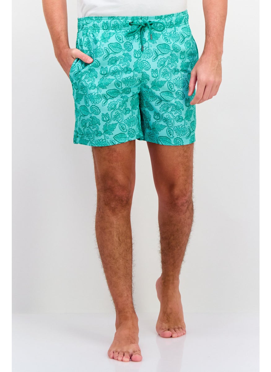 Men Allover Printed 6,5 Inseam Board Shorts, Green - pzsku/ZFFE9635F94D52AA01A3FZ/45/_/1737642002/58a49956-3c24-4679-a0d4-728e0c3505da