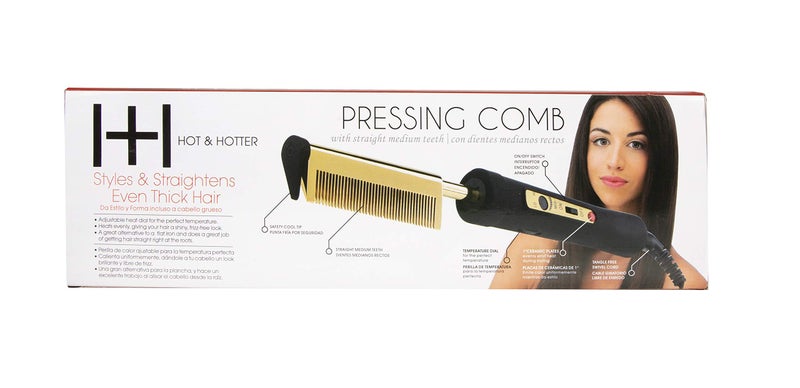 Annie Hot & Hotter Electric Pressing Comb 5838 - Image 4
