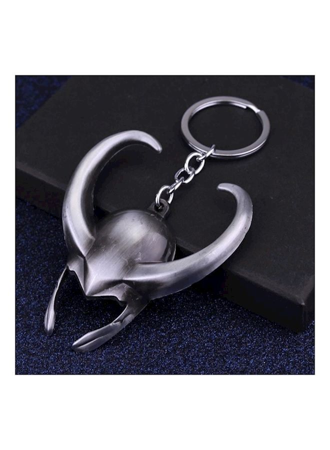 NIBEMINENT Marvel: Avengers Loki's Helmet Shaped Key Chain - Image 1