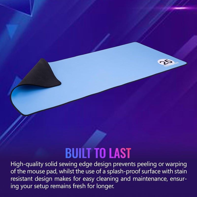Thermaltake M700 Extend Gaming Mouse Pad 900mm x 400mm Hydrangea Blue GMPTTPHABSEC01 - Image 5