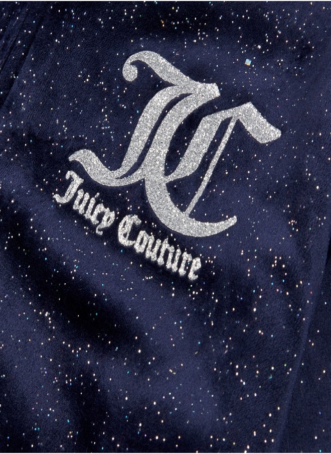 Juicy Couture - Juicy Couture Velour Splarkly Zip Hoodie - Image 1