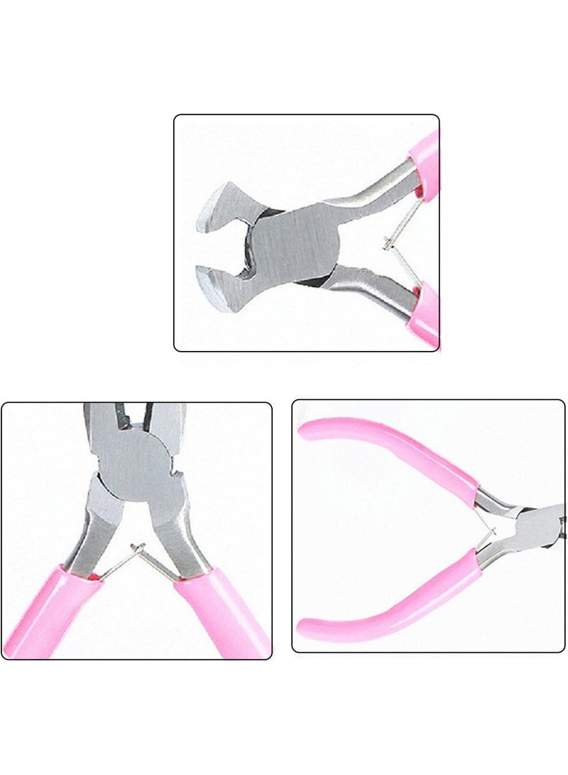 GGOOT 9 Pieces Jewelry Pliers Set Jewelry Making Hardware Winding Pliers for Necklaces Jewellery Making Repair Tool  - Image 4