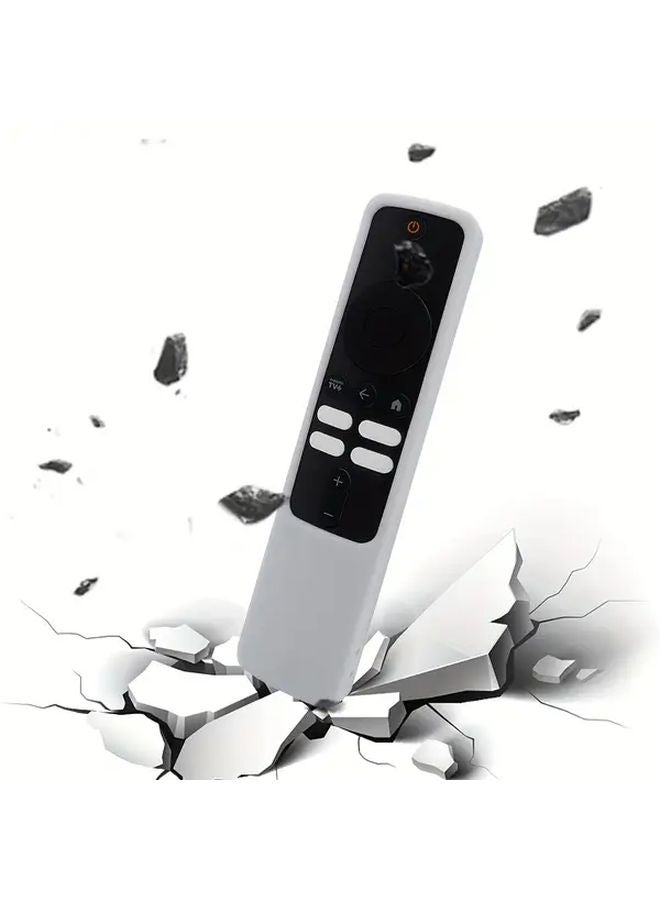 غطاء سيليكوني أبيض واقي لجهاز التحكم عن بعد لصندوق شاومي التلفزيوني من الجيل الثاني والثالث - Image 5