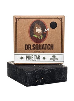 Dr. Squatch All Natural Bar Soap For Men With Heavy Grit Pine Tar  - Image 2