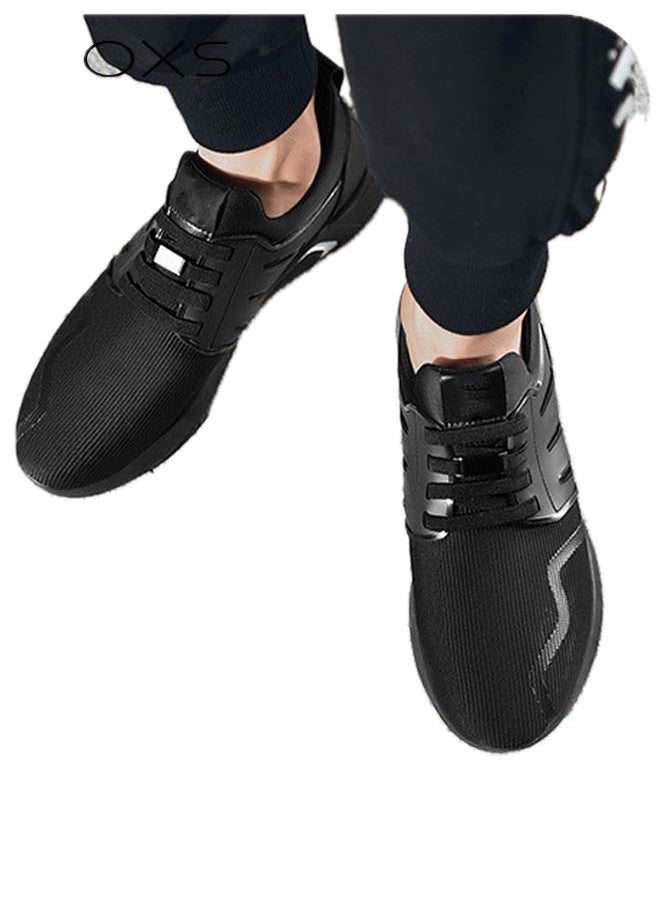 RIOXS Men's Sports Shoes, Fashion Casual Trainers, Outdoor Athletic Shoes For Men, Breathable Sports Shoes For Jogging Walking, Ant-slip Running Shoes, Comfy Lightweight Workout Sneakers, Mens Hiking Trainers For Daddy Boyfriend Husband, Mens Athlesiure Trainers  - Image 1