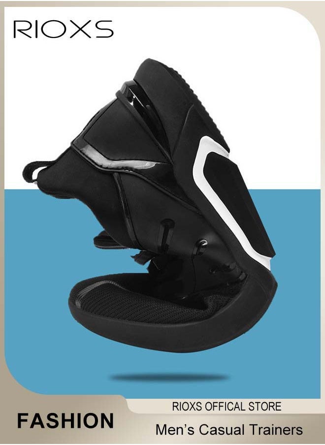 RIOXS Men's Sports Shoes, Fashion Casual Trainers, Outdoor Athletic Shoes For Men, Breathable Sports Shoes For Jogging Walking, Ant-slip Running Shoes, Comfy Lightweight Workout Sneakers, Mens Hiking Trainers For Daddy Boyfriend Husband, Mens Athlesiure Trainers  - Image 5