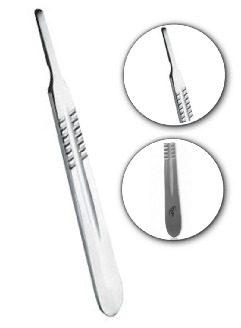 تنم مقبض بي بي من الفولاذ المقاوم للصدأ لحمل الشفرات الجراحية للاستخدام الطبي والتدريب - Image 2