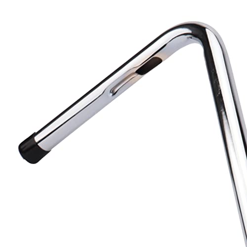 AIRCMT Chrome 16'' Rise Drag Narrow Ape Hanger 1'' HandleBar Compatible With Harley Davidson Sportster XL 883 1200 Dyna - Image 5