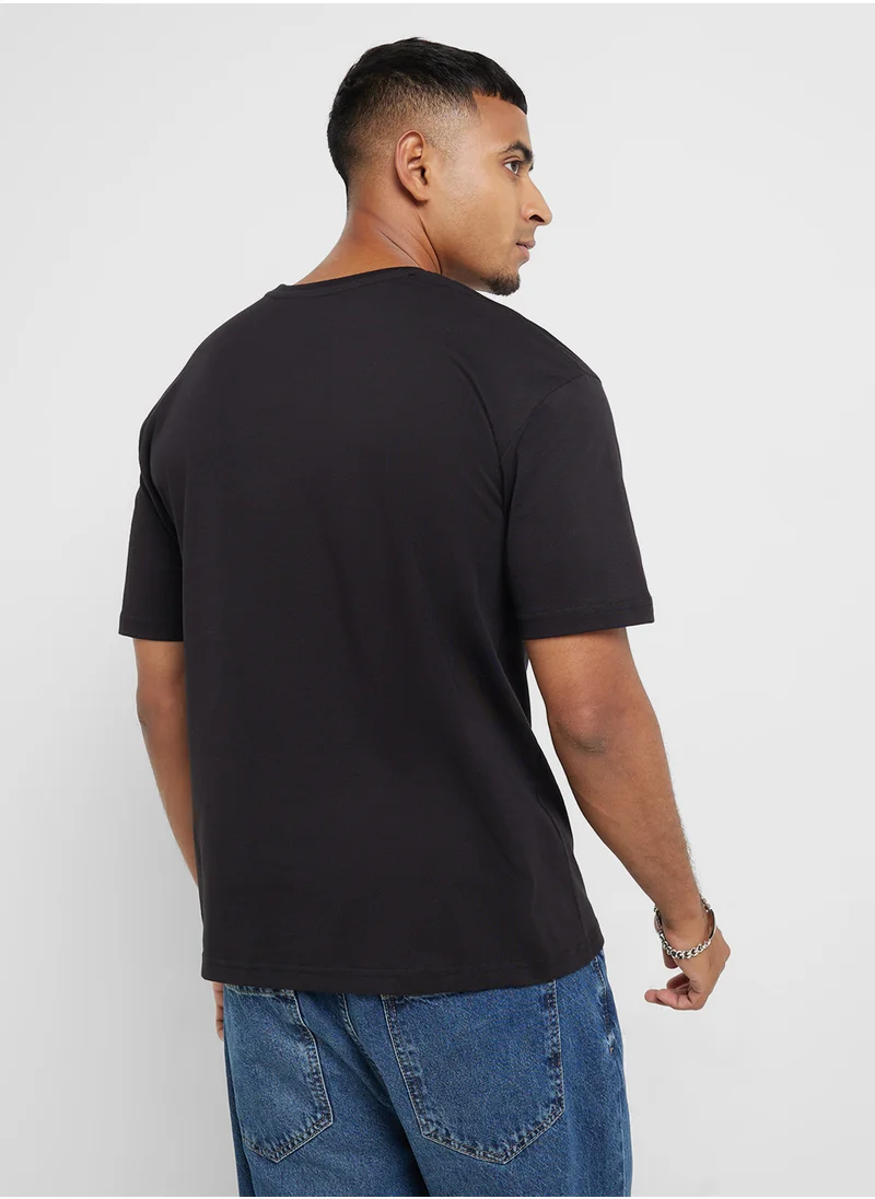 سفنتي فايف Crew Neck T-Shirt