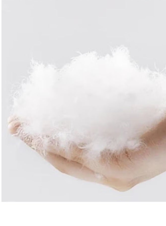 أسرار 4 قطع | حشوة مخده من المايكروفايبر - أبيض - 50x30 سم - Image 5