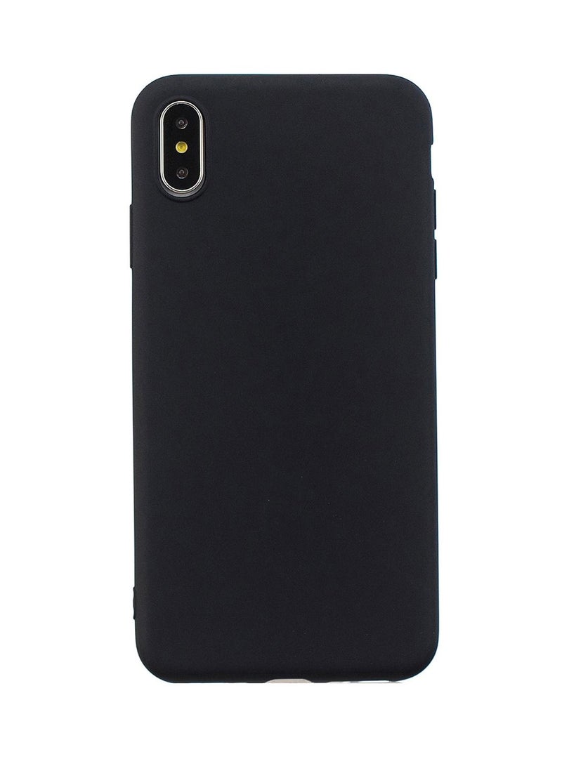غطاء حماية خلفي لهاتف أبل آيفون XR أسود - Image 1
