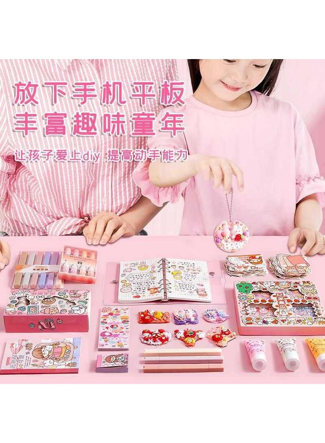 Bluejw Hand Account Suit Gift Box Cute High Color Value Hand Account Book Girl's Toy Cream Gel Goo Card Suit Deluxe Edition Sticker - Image 3