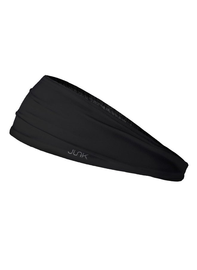 JUNK Brands JUNK Brands Tactical Black Big Bang Lite Headband, Black, One Size (TACTICALBLACK-BBL)  - Image 1