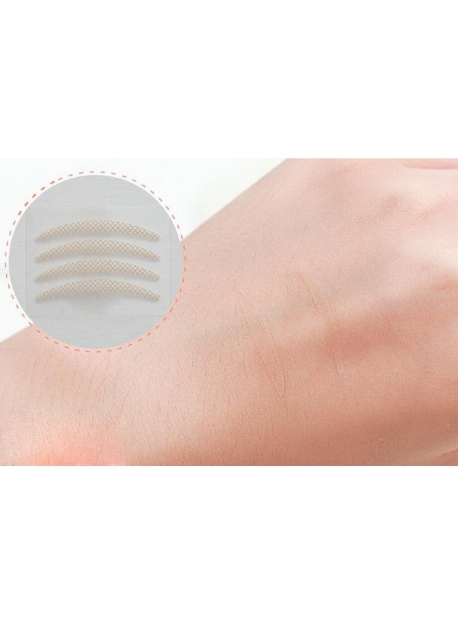 UPSTORE 300Pairs Portable Breathable Natural Invisible Single Sided Double Eyelid Tape Selfadhesive Eyelid Stickers Instant Eye Lift Strips With Y Fork For Hooded Droopy Uneven Monoeyelids (Mesh Styleslim) - Image 5