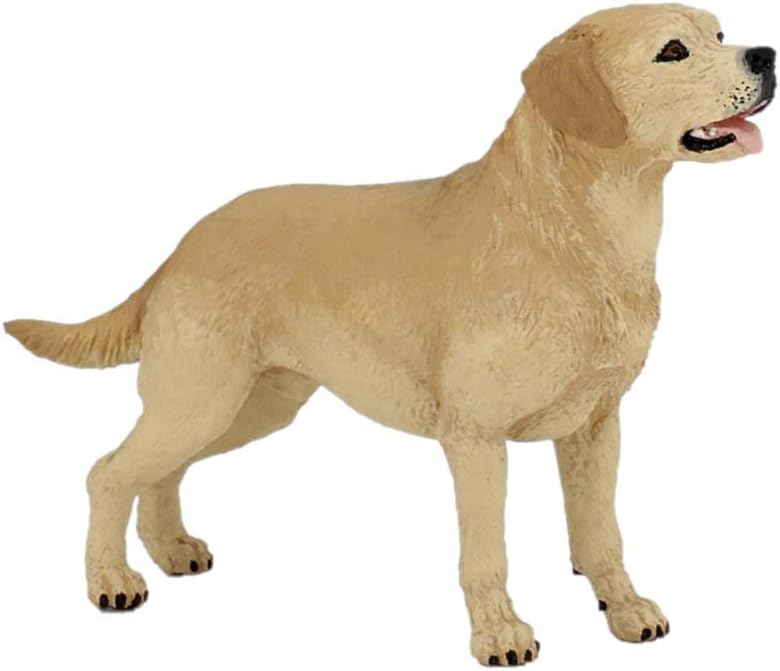 Papo  Labrador  Realistic Figurine  for Ages 3  Dogs and Cats Collection  Hand Painted  Highly Detailed  Durable and Educational  Gift Idea  Collectable  Labrador Toy  Dog Figurine - Image 1