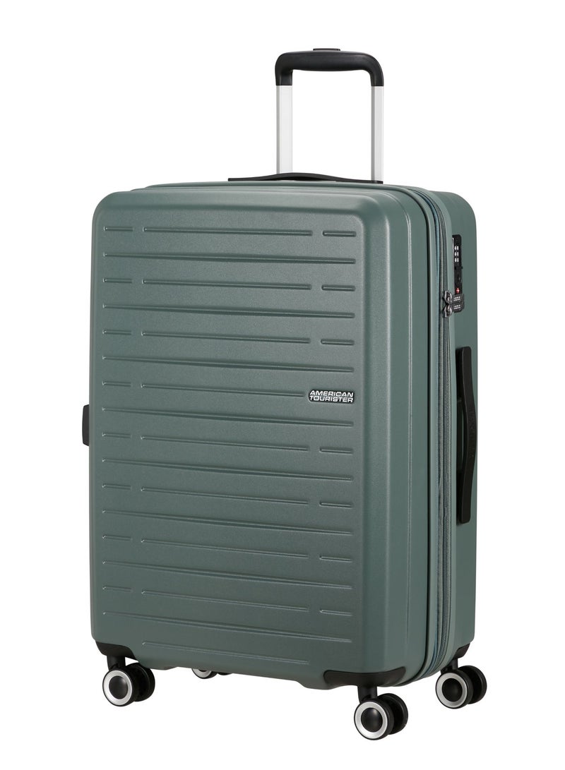 AMERICAN TOURISTER حقائب سفر صلبة AEROJOY 68 سم غابة داكنة - Image 1