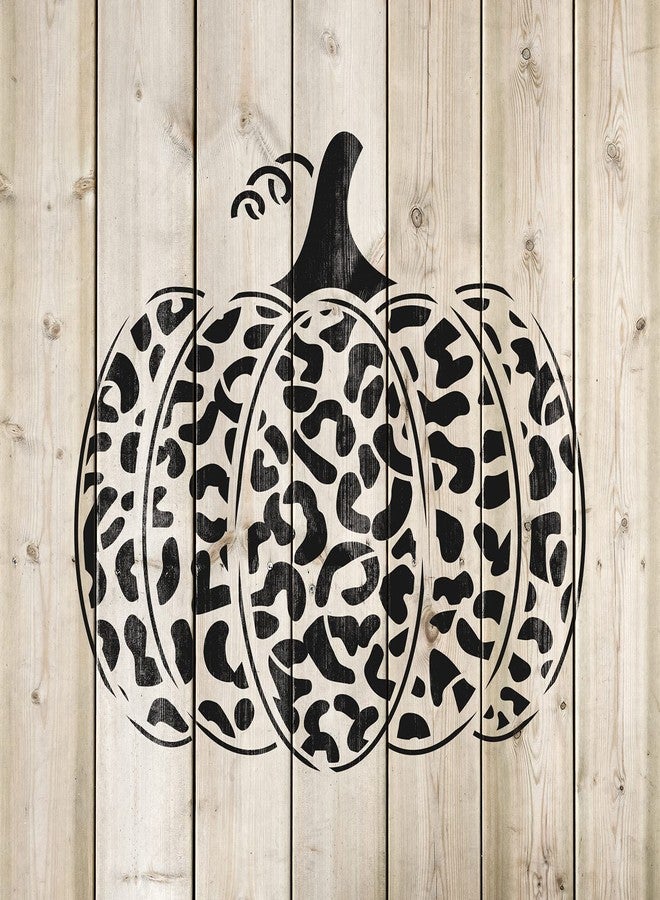 Stencil Revolution Pumpkin Leopard Print Stencil - Reusable Stencils for Painting - Mylar Stencil for Crafts and Decor - Image 4