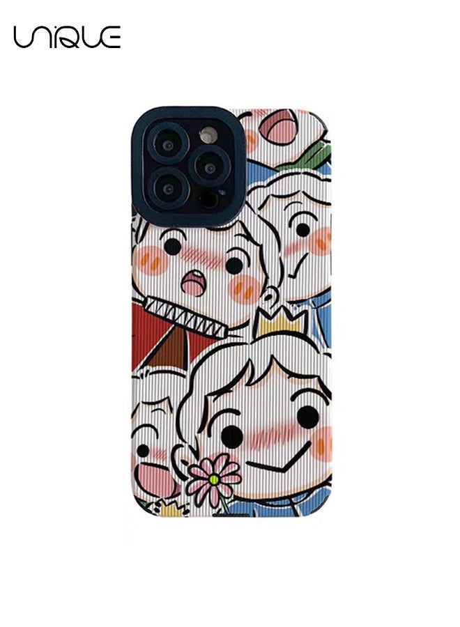 Unique Compatible with iPhone 15 Pro Cases, Prince Poggy Cases, Cartoon Character Cases - Stylish and Cute Phone cases - TPU Drop Protection - Image 1