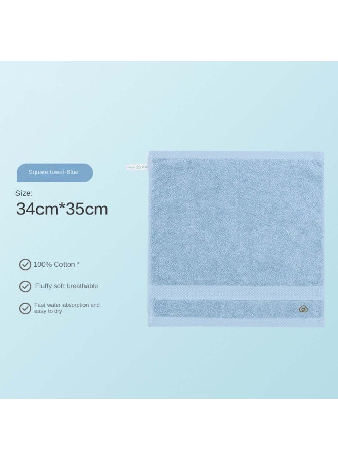 purcotton Double-sided Loop】adult Home Towel Face Cloth, Soft And Absorbent, Less Shedding, Bath Towel - Image 2