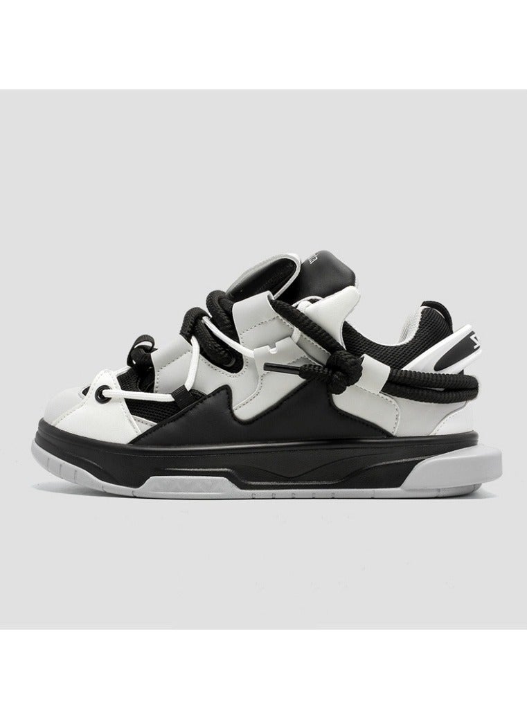 KUYING New Thick Sole Elevated Board Shoes  - Image 1