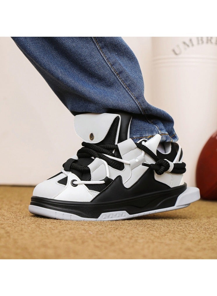 KUYING New Thick Sole Elevated Board Shoes  - Image 3