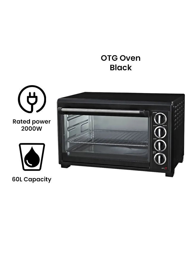 فريجيدير فرن كهربائي 60 L 2000 W FD601 أسود - Image 4