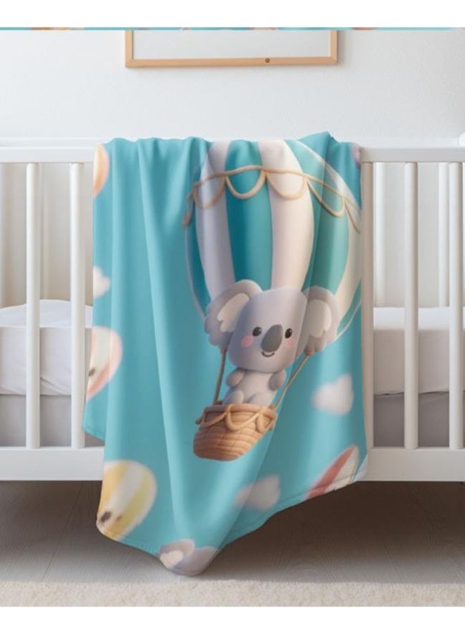 general Baby and children's cartoon flannel thin blanket (warm and comfortable, suitable for sleep, game use) 70cm*100cm - Image 5