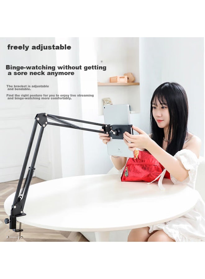 Kovol Phone Stand, Bedside Tablet Stand, Lazy Stand, Ipad Stand, Desktop Stand, Exam Stand, Dorm Stand, Tv Stand Stand, Online Class Stand, Overhead Shooting Stand, Universal With Cable Clip - Image 3