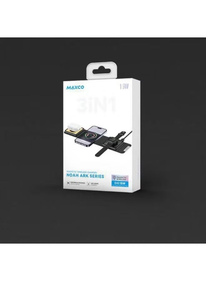 MAXCO MCW-02 Wireless Charger 3 in 1 - Image 2