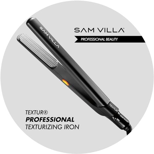 Sam Villa TEXTUR Professional Texturizing Hair Crimper Hair Iron With Precision Heat Control , 1 Count (Pack of 1) - Image 2