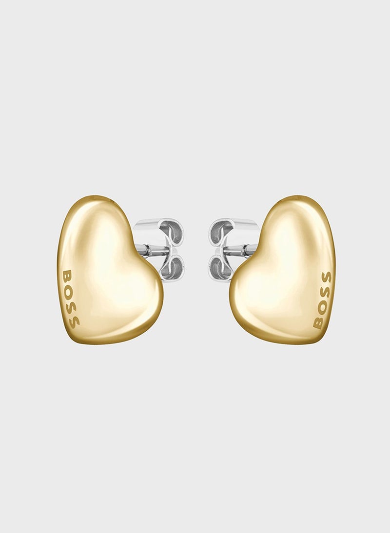 بوس أقراط كبس من الإستانلس ستيل - Image 1